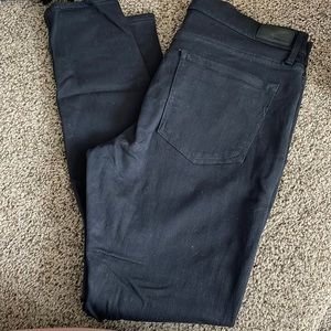 Express black skinny jeans